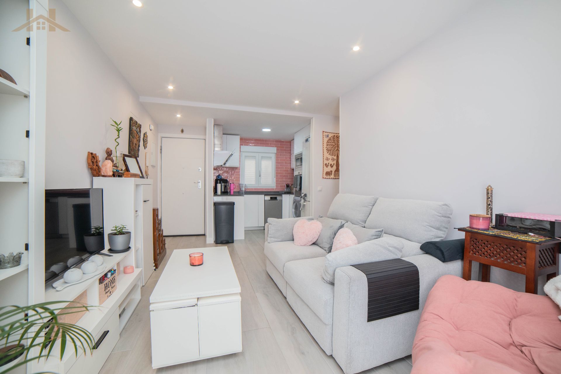 Sala d'estar de Pis en venda en Leganés amb Aire condicionat