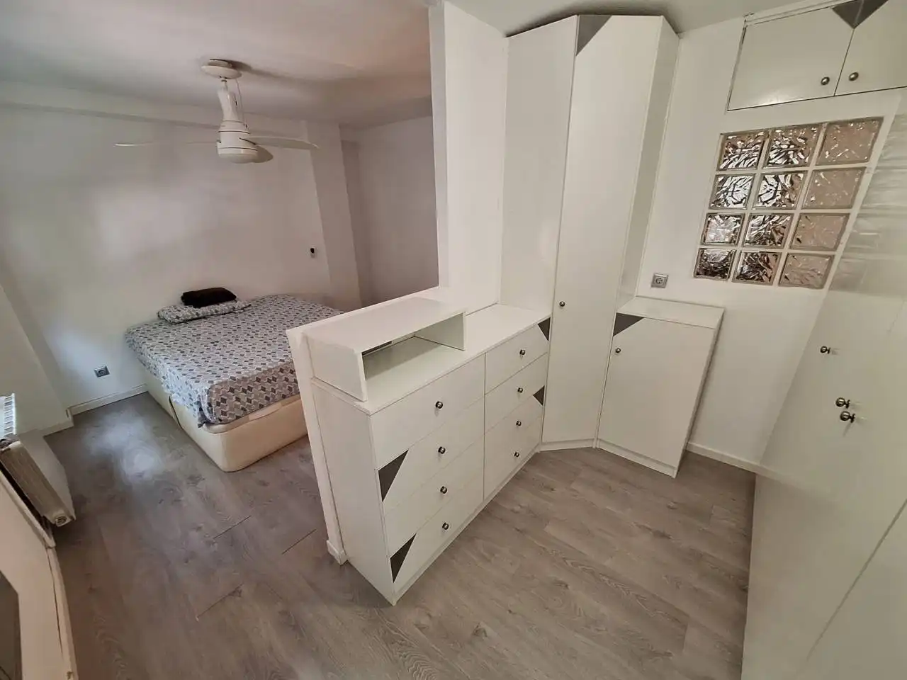 Schlafzimmer von Wohnung zur Miete in Leganés mit Klimaanlage, Heizung und Terrasse