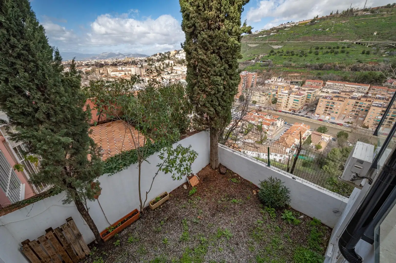 Terraza de Casa adosada en venta en Granada con Aire acondicionado y Calefacción