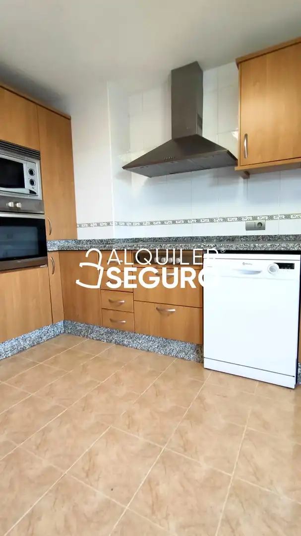 Kitchen of Flat for rent in Torrent  with Air Conditioner, Terrace and Storage room