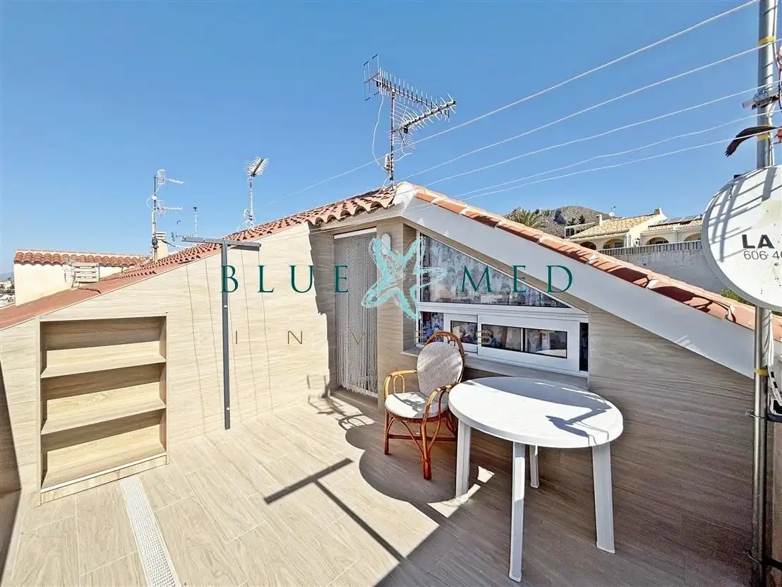 Terrassa de Apartament en venda en Mazarrón amb Aire condicionat, Terrassa i Moblat