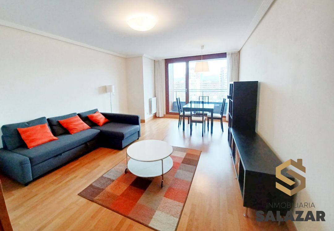 Living room of Flat to rent in Bilbao   with Heating, Terrace and Storage room