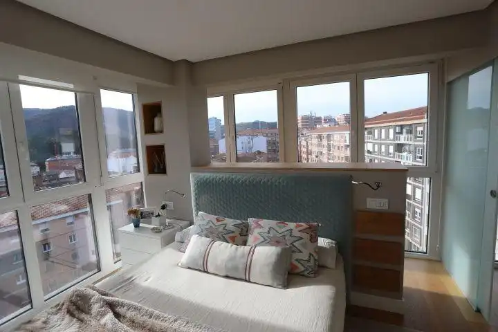 Bedroom of Flat for sale in Bilbao   with Heating