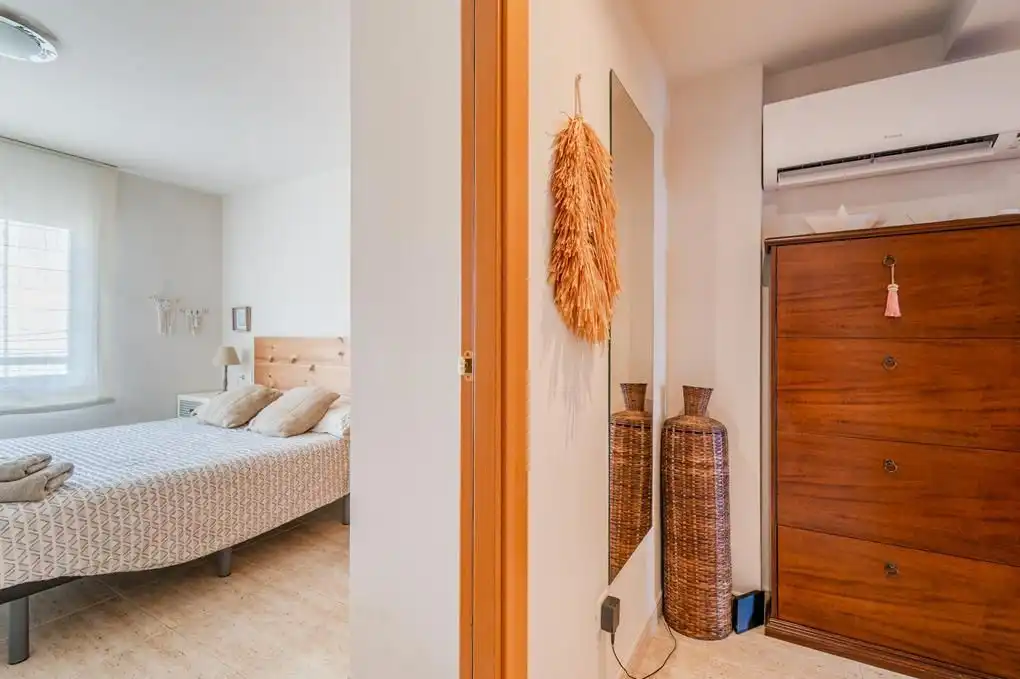 Bedroom of Flat for rent in Calonge i Sant Antoni  with Air Conditioner, Heating and Terrace