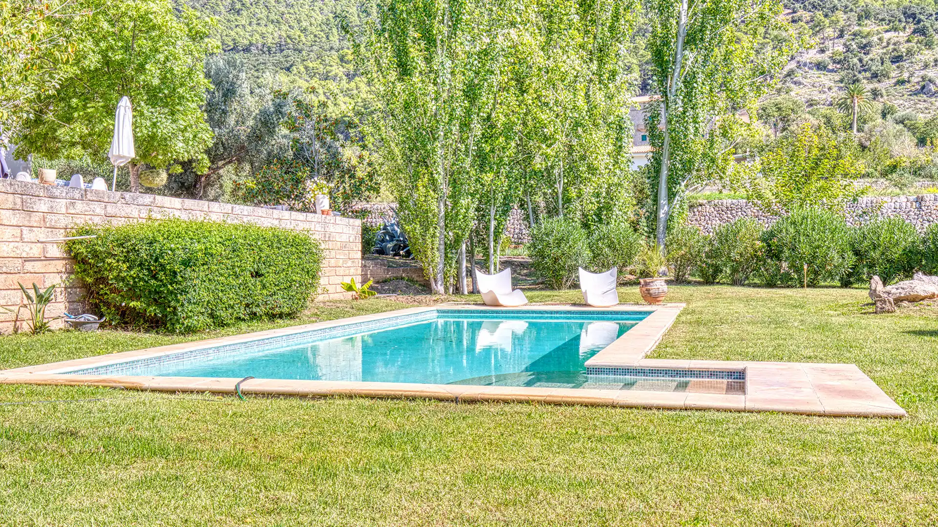 Piscina de Finca rústica en venda en Esporles amb Calefacció, Terrassa i Traster