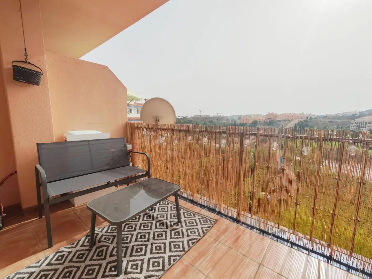 Terrace of Ground floor for rent in Mijas  with Air Conditioner, Private garden and Terrace