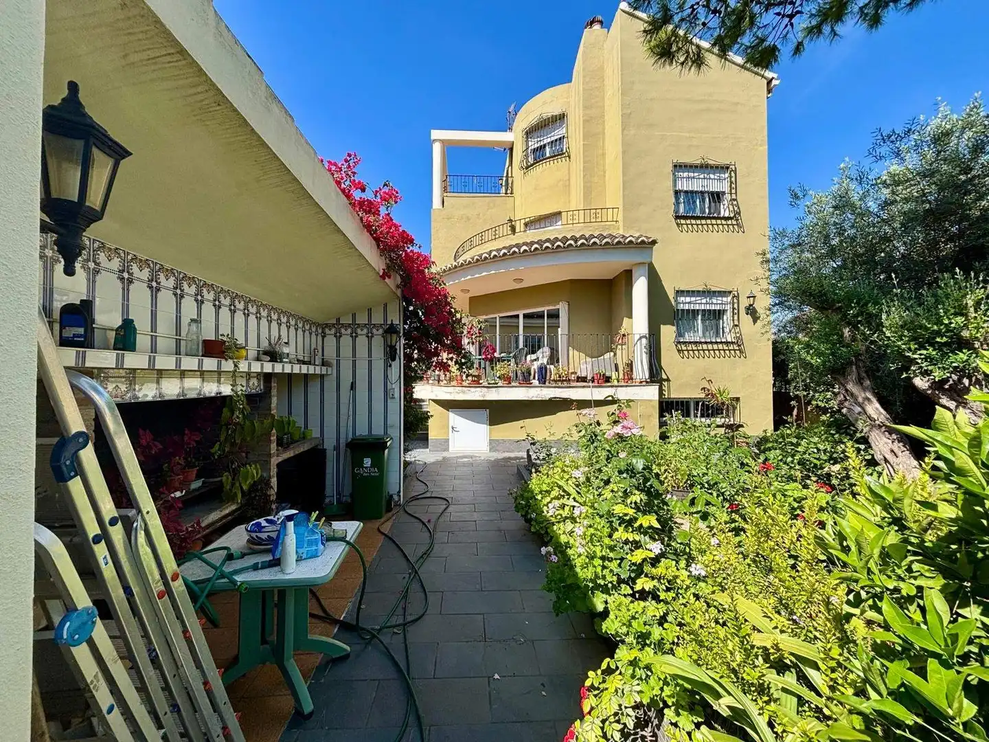 Exterior view of Houses for sale in Daimús  with Private garden, Terrace and Storage room