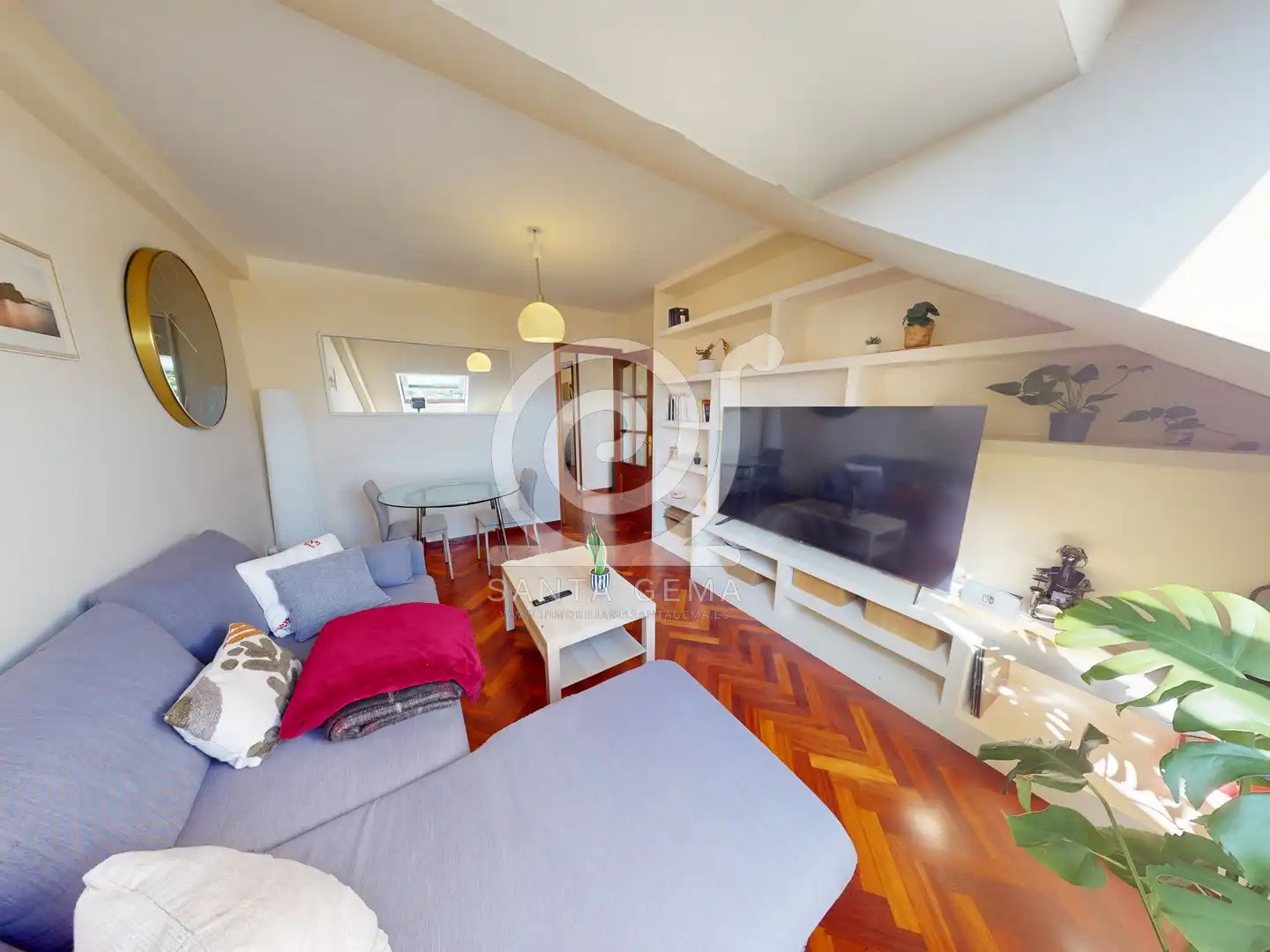Wohnzimmer von Dachboden zum Verkauf in A Coruña Capital  mit Heizung