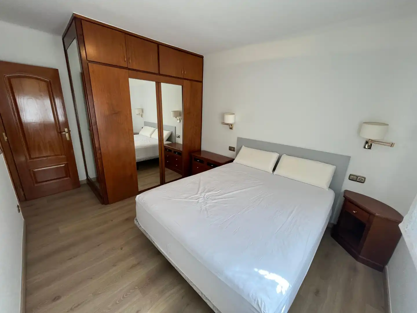 Bedroom of Flat for rent in Escaldes – Engordany  with Heating, Parquet flooring and Furnished