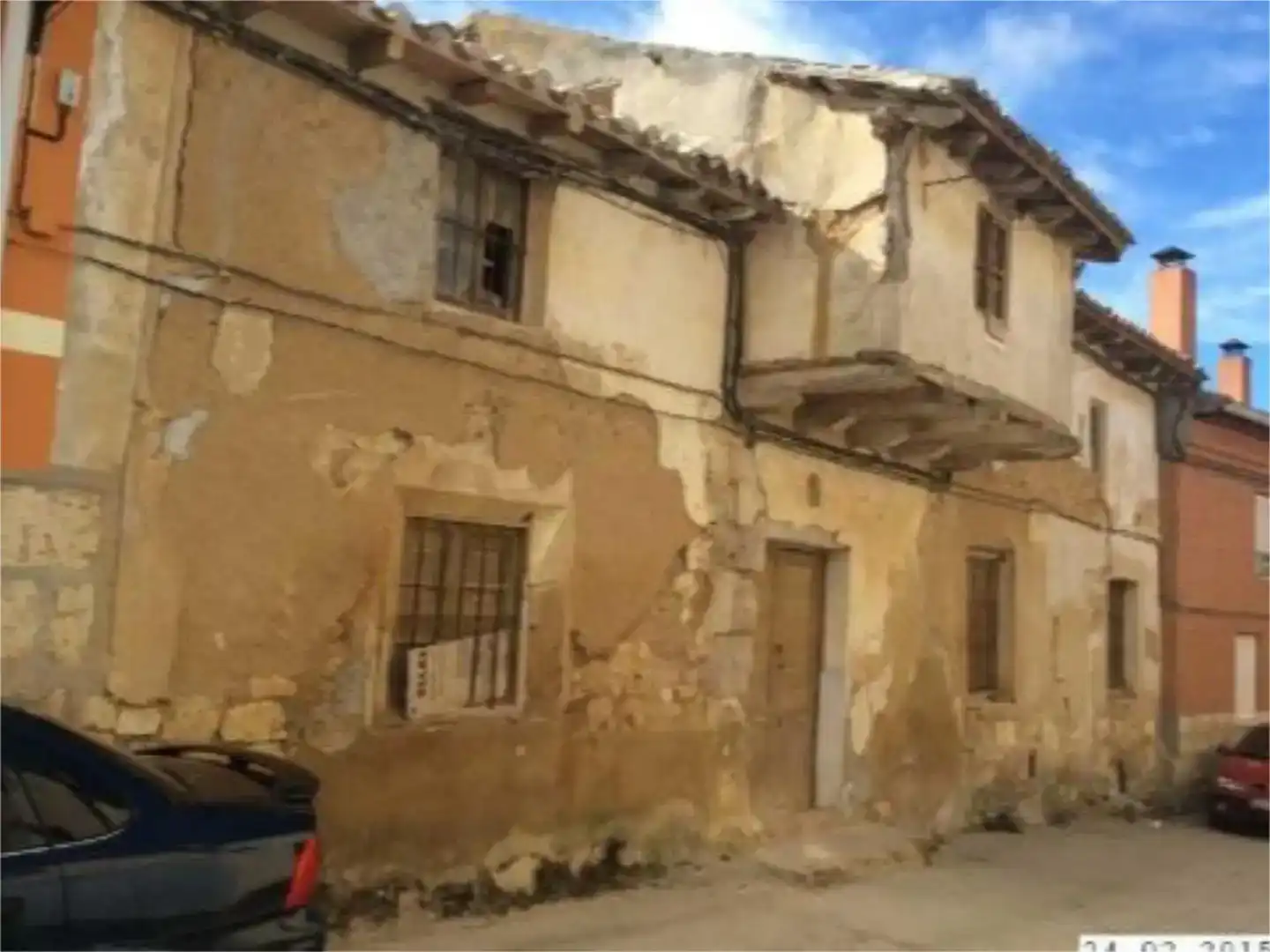 Vista exterior de Pis en venda en Fuentes de Valdepero