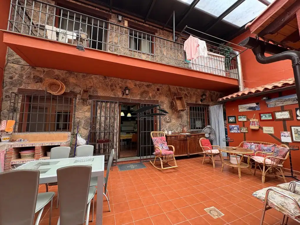 Terraza de Casa o chalet en venta en Santibáñez de la Sierra con Aire acondicionado, Calefacción y Terraza