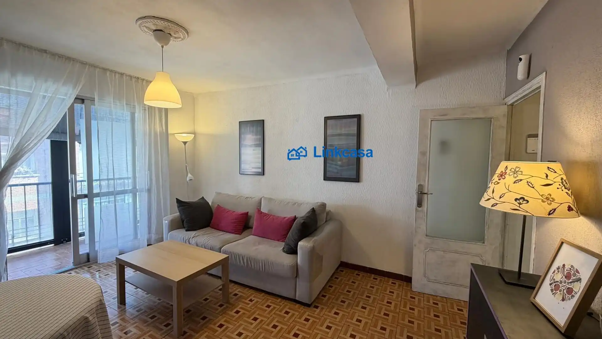 Living room of Flat for sale in  Madrid Capital  with Air Conditioner and Terrace