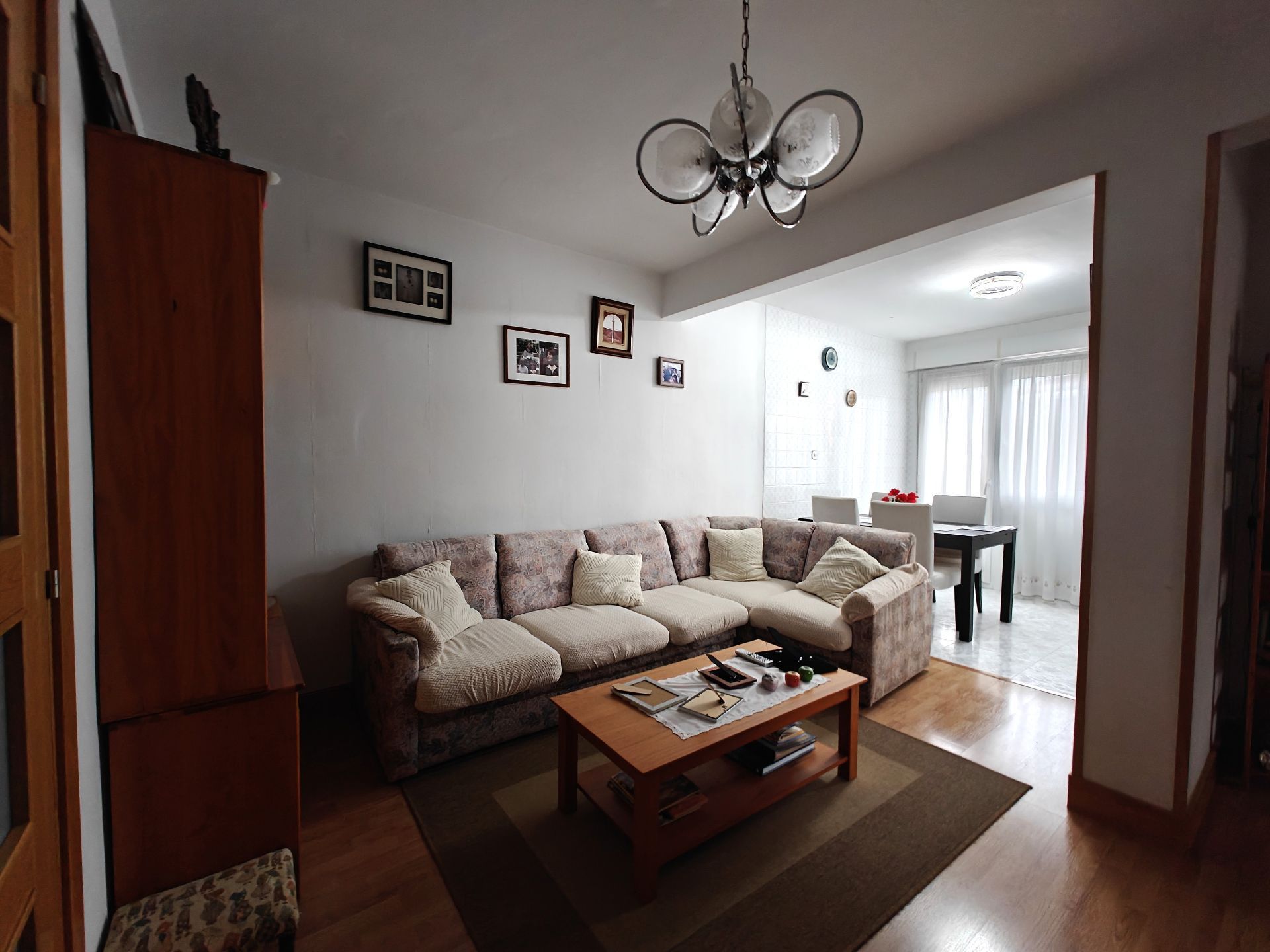 Sala d'estar de Pis en venda en Urnieta amb Calefacció, Terrassa i Moblat