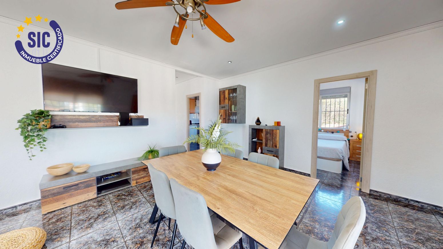 Dining room of House or chalet for sale in Catadau  with Heating, Private garden and Terrace