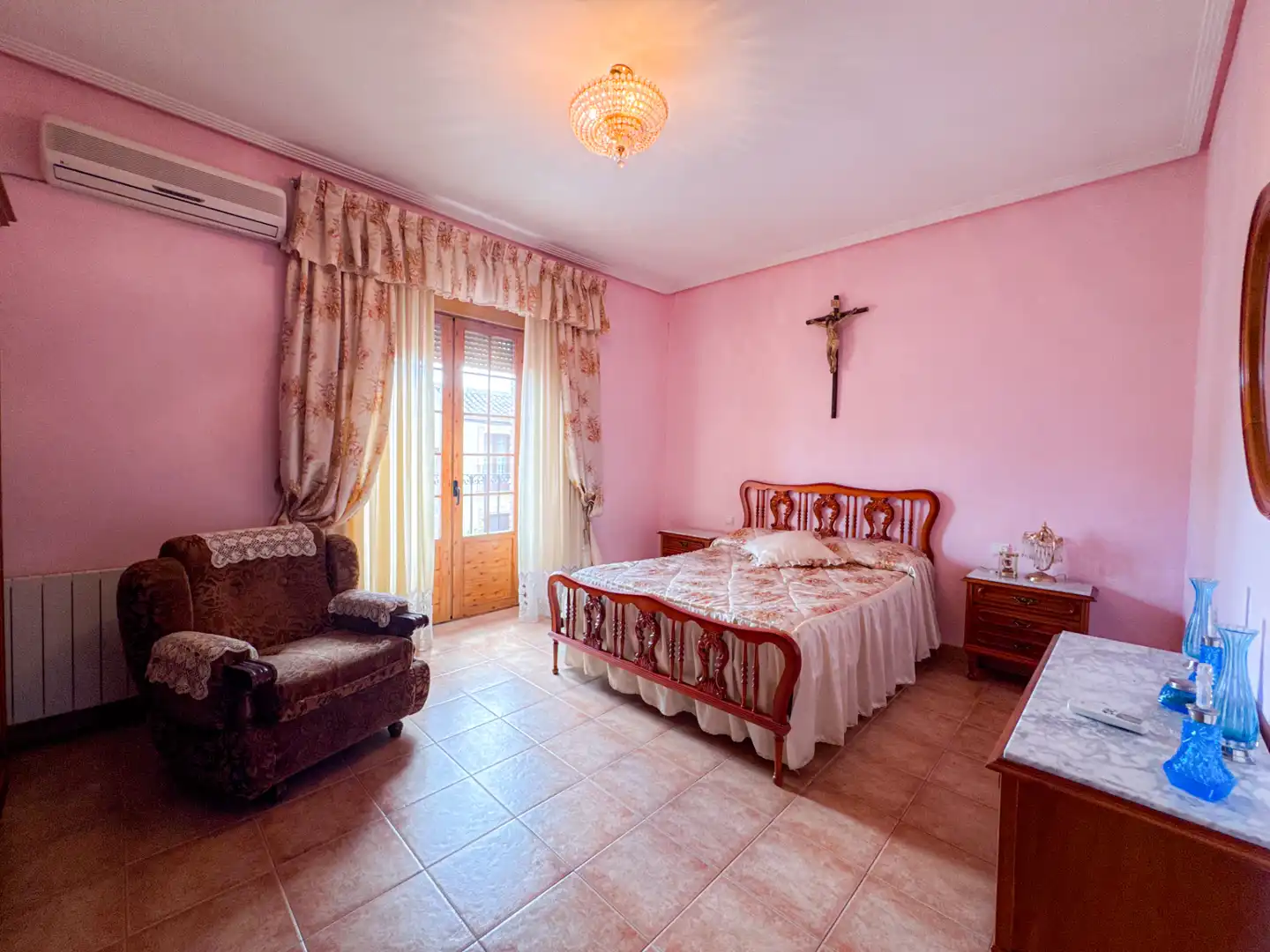 Habitación de Casa o chalet en venta en Moral de Calatrava con Aire acondicionado, Terraza y Trastero
