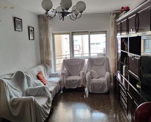 Living room of Flat for sale in  Albacete Capital  with Heating and Balcony