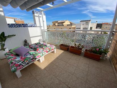 Terrace of Single-family semi-detached for sale in Bellreguard  with Terrace and Balcony