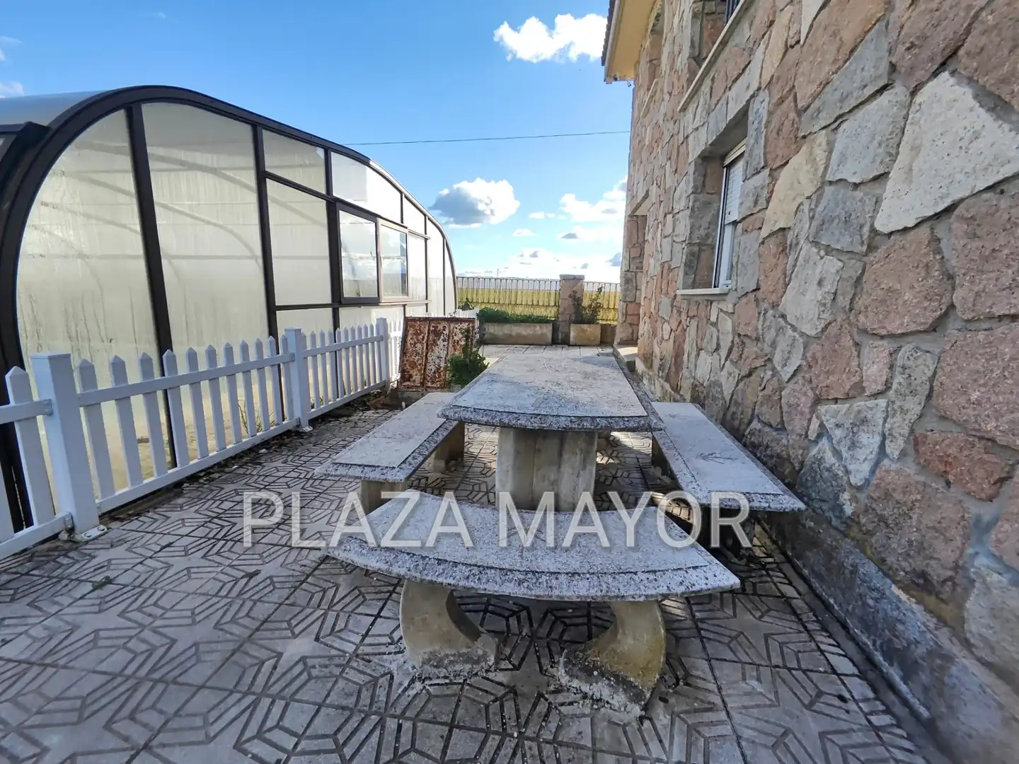 Terraza de Casa o chalet en venta en Calzada de Valdunciel con Calefacción, Jardín privado y Parquet