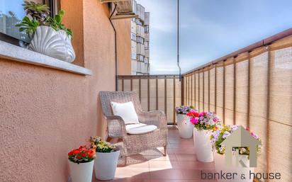 Balcony of Flat for sale in Rubí  with Air Conditioner, Heating and Parquet flooring