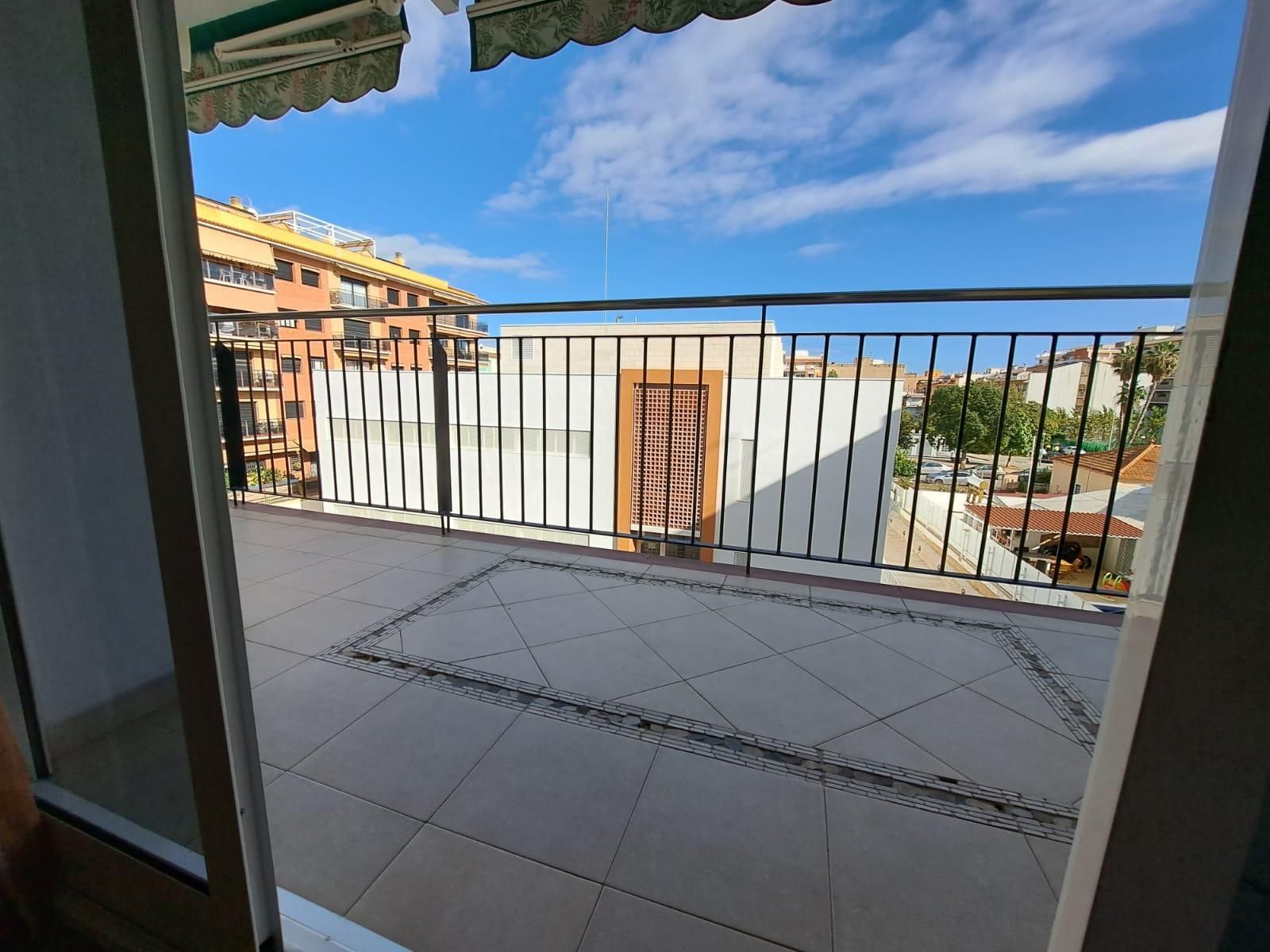 Terrace of Flat for sale in Pineda de Mar  with Heating, Terrace and Community pool