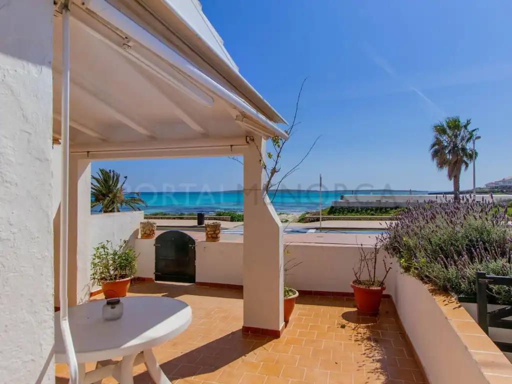 Terrasse von Wohnungen zum Verkauf in Sant Lluís
