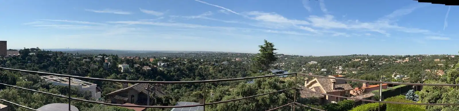 Vista exterior de Casa o chalet en venta en Torrelodones con Jardín privado, Terraza y Piscina