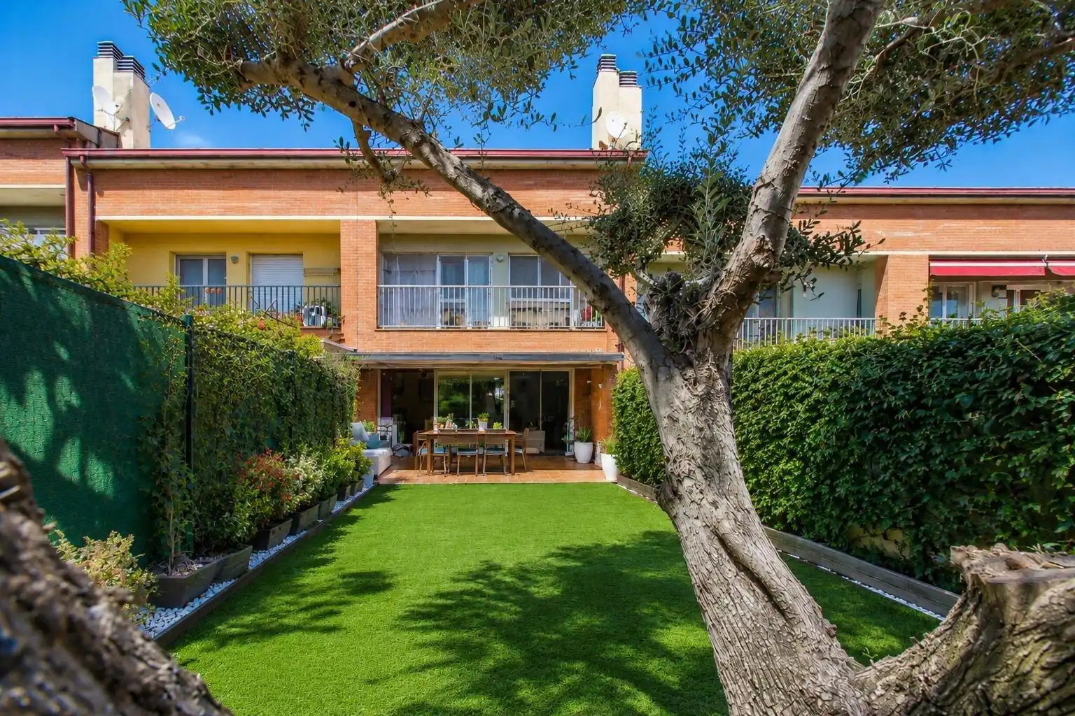 Jardín de Casa adosada en venta en Igualada con Aire acondicionado, Calefacción y Terraza
