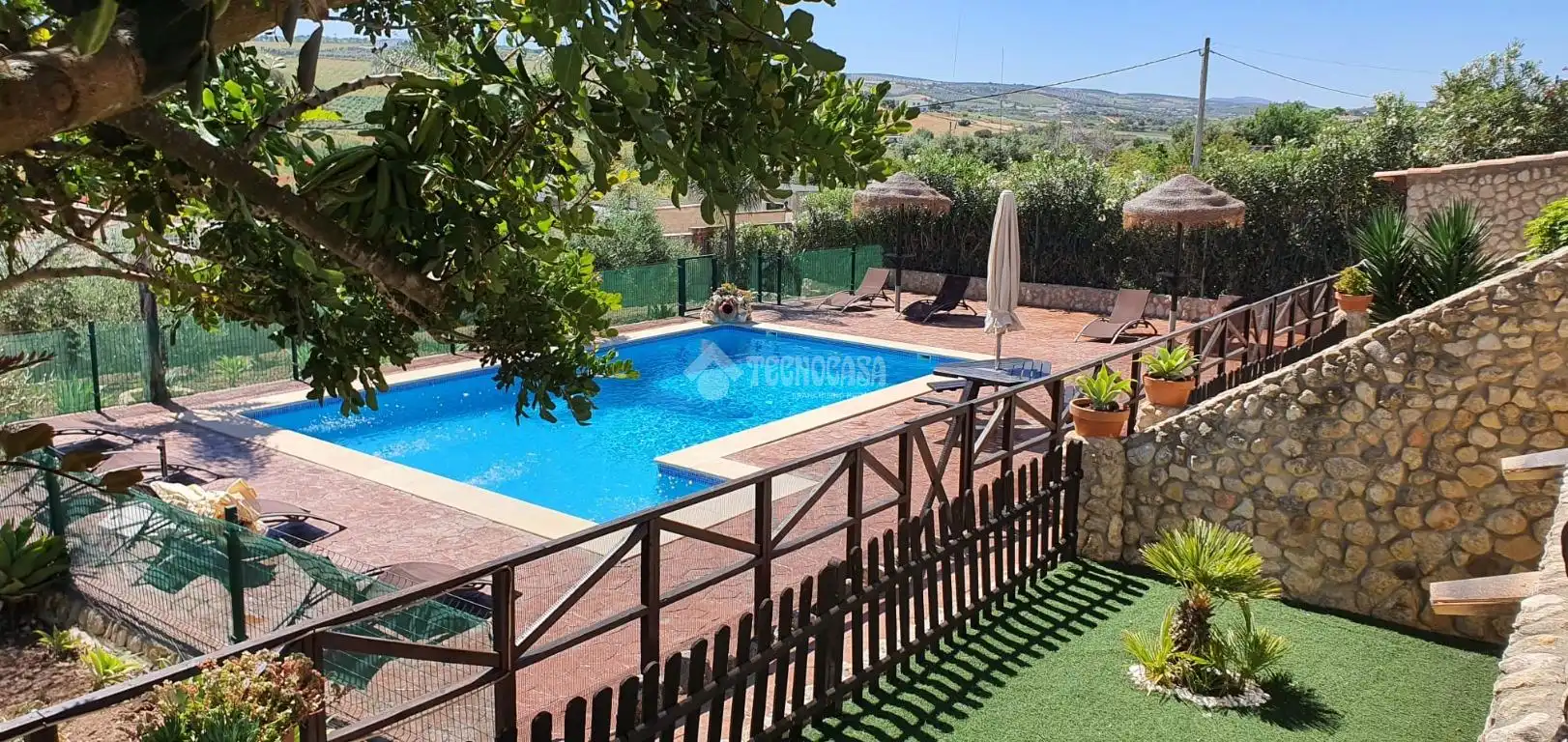 Swimming pool of Country homes for sale in Arcos de la Frontera  with Heating, Private garden and Storage room