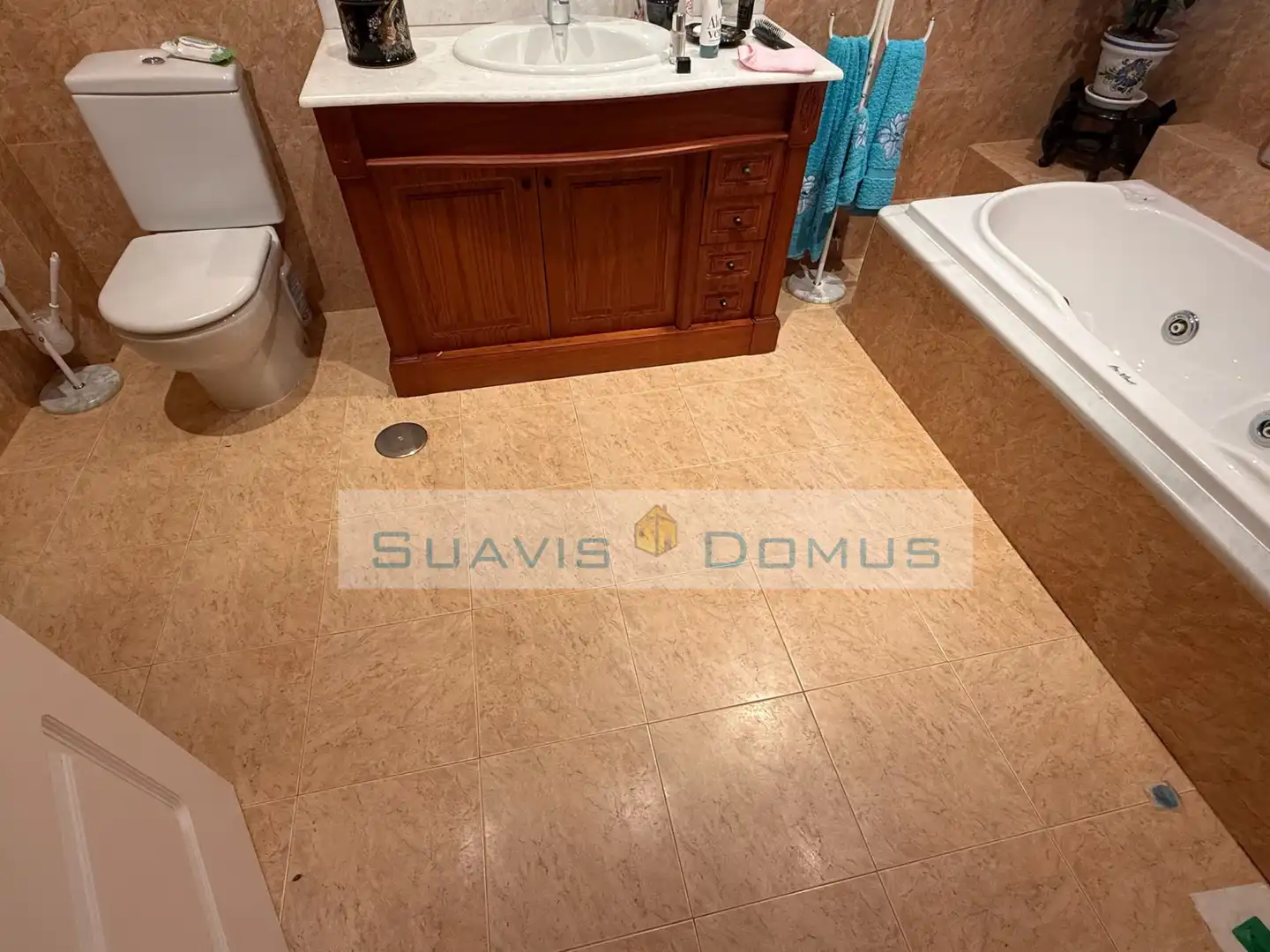 Baño de Casa o chalet en venta en Roales con Calefacción, Jardín privado y Terraza