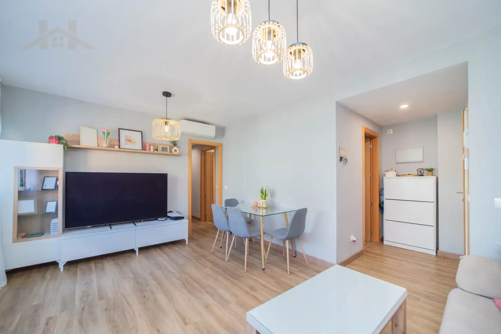 Sala de estar de Piso en venta en Leganés con Aire acondicionado, Calefacción y Jardín privado