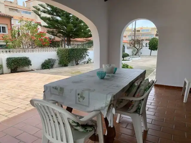 Terraza de Casa o chalet en venta en Dénia con Aire acondicionado, Calefacción y Jardín privado