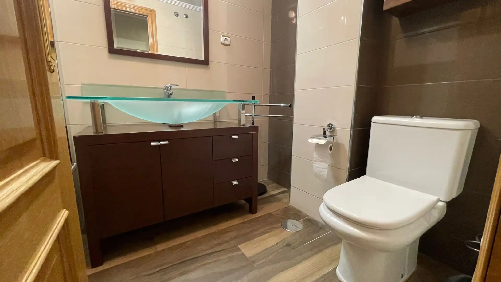 Badezimmer von Wohnung zur Miete in Palencia mit Heizung und Möbliert