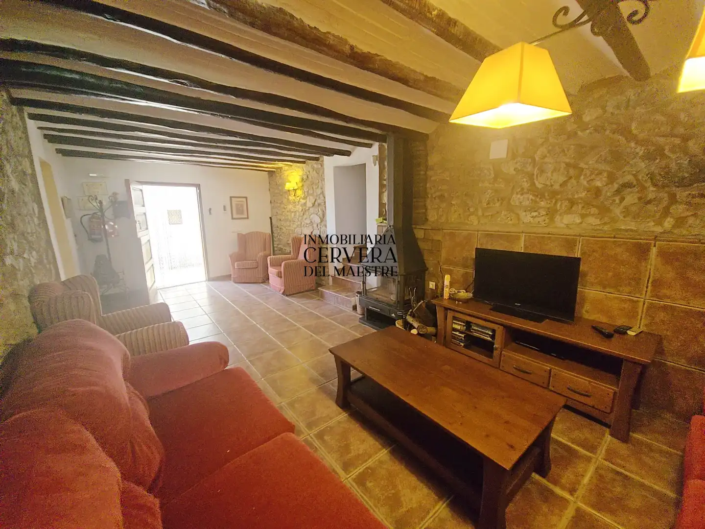 Sala de estar de Casa o chalet en venta en Sierra Engarcerán