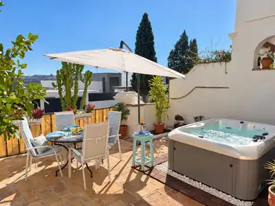 Terraza de Casa adosada en venta en Mijas Golf