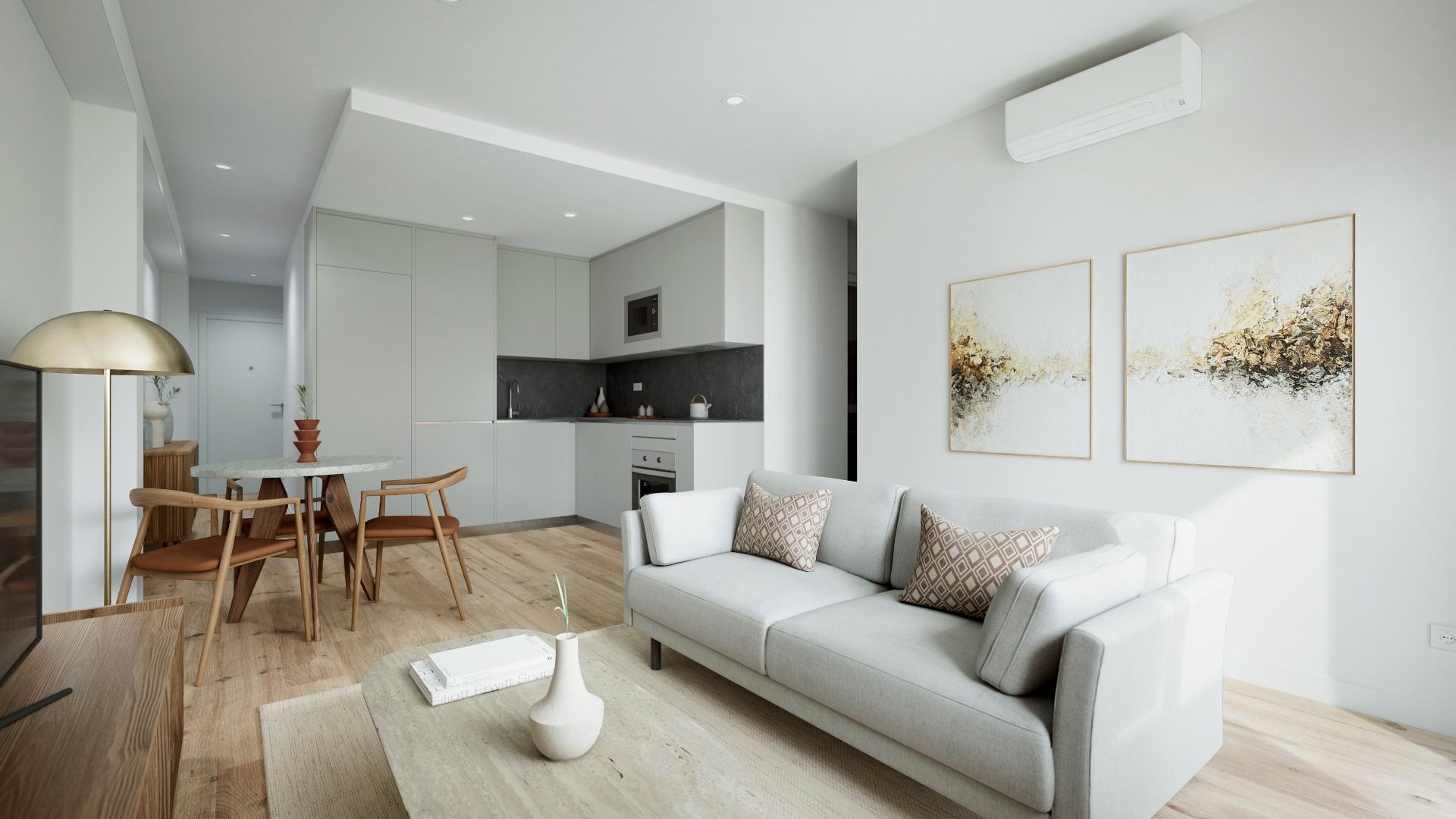 Sala d'estar de Pis en venda en Málaga Capital amb Terrassa