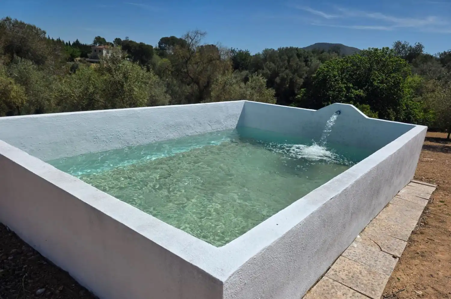 Piscina de Finca rústica en venda en Masdenverge