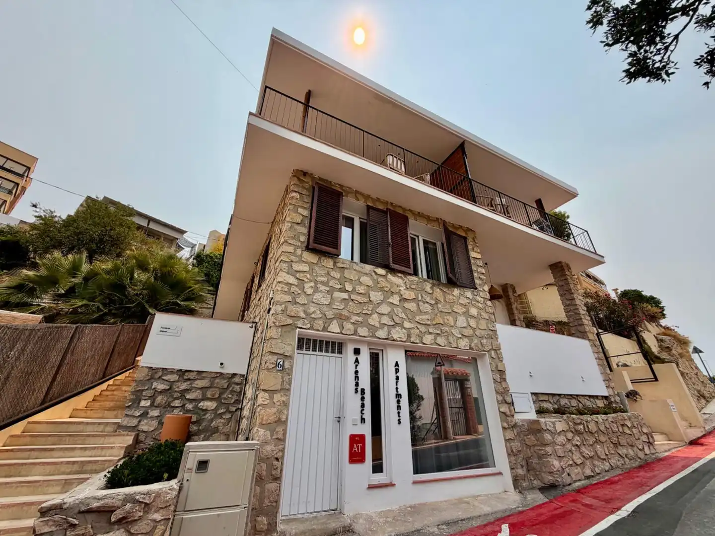 Vista exterior de Edificio en venta en Finestrat
