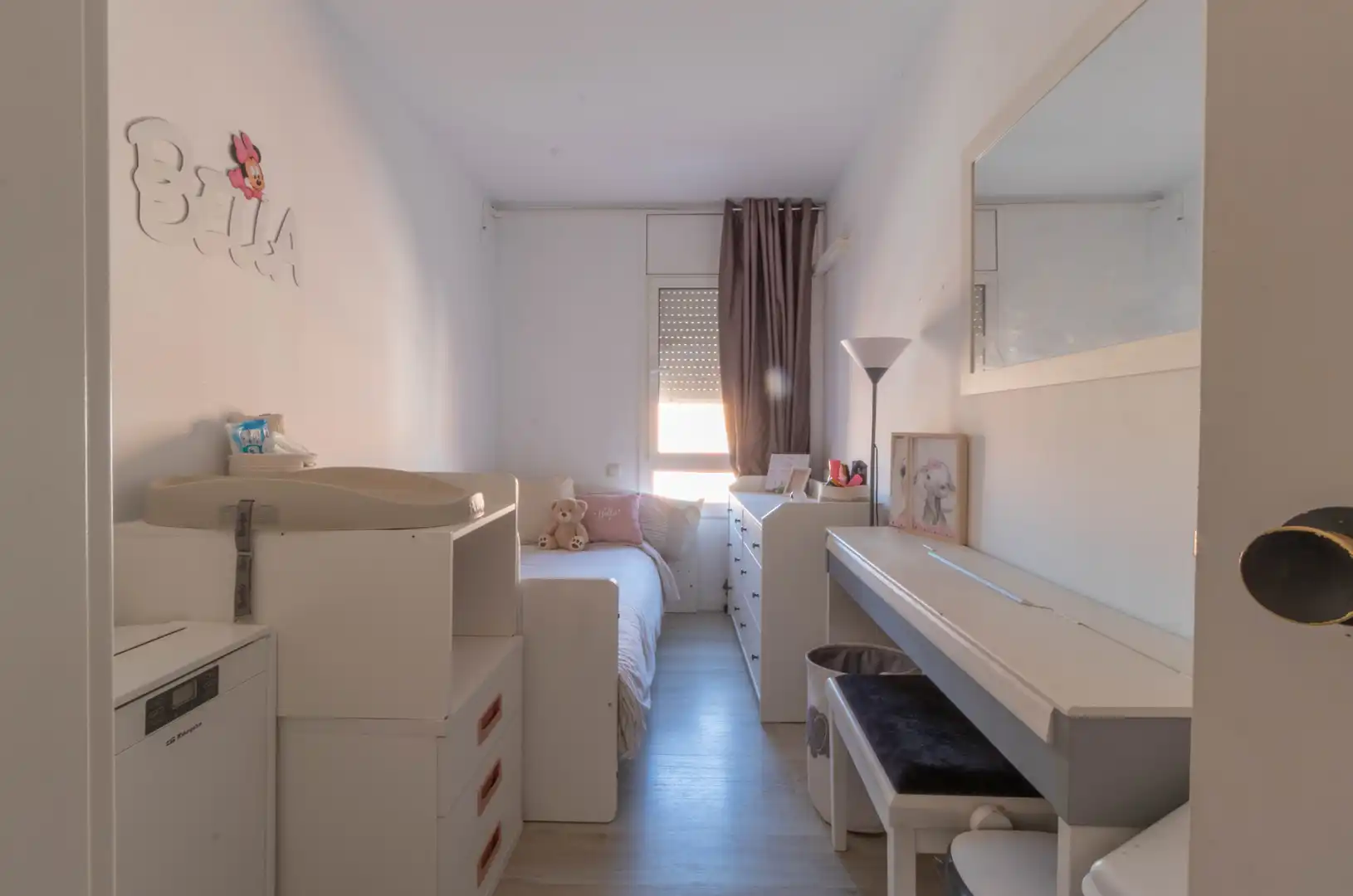 Schlafzimmer von Maisonette zum Verkauf in Sant Adrià de Besòs mit Klimaanlage, Heizung und Ofen