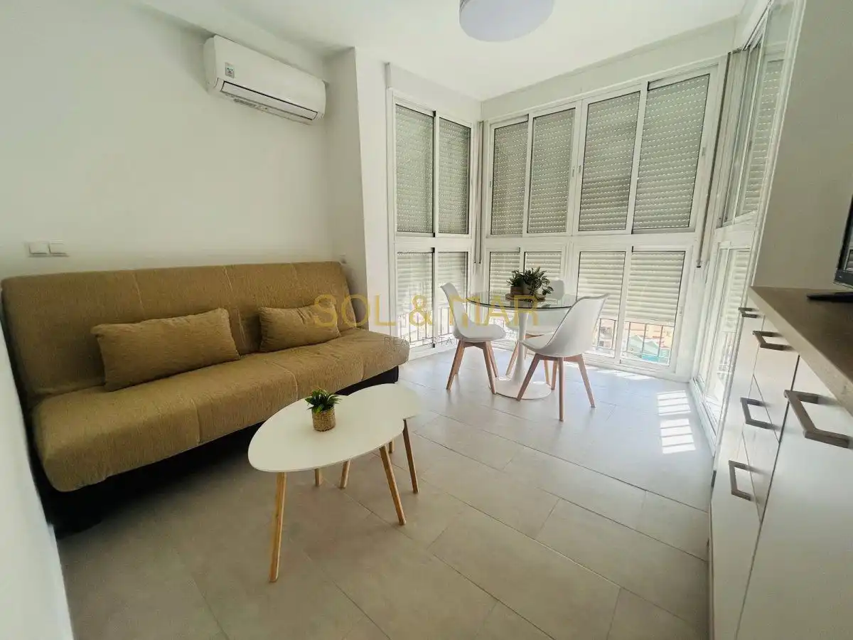 Living room of Apartments for rent in Torremolinos  with Air Conditioner