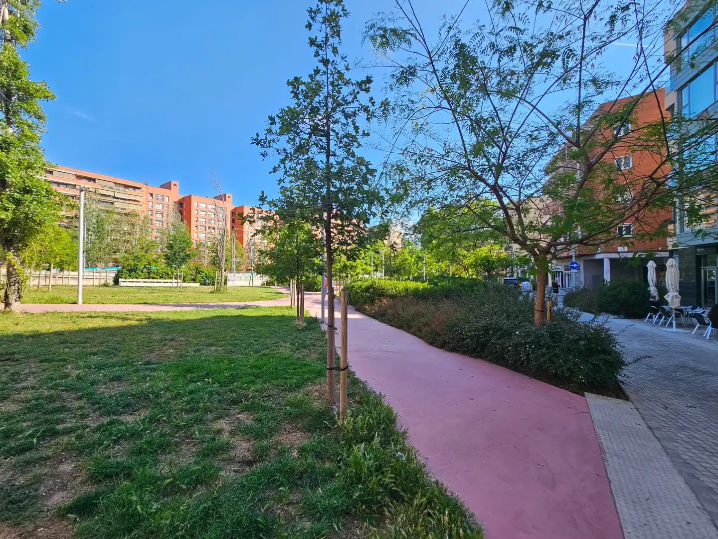Exterior view of Flat for sale in Barcelona  with Air Conditioner, Heating and Parquet flooring