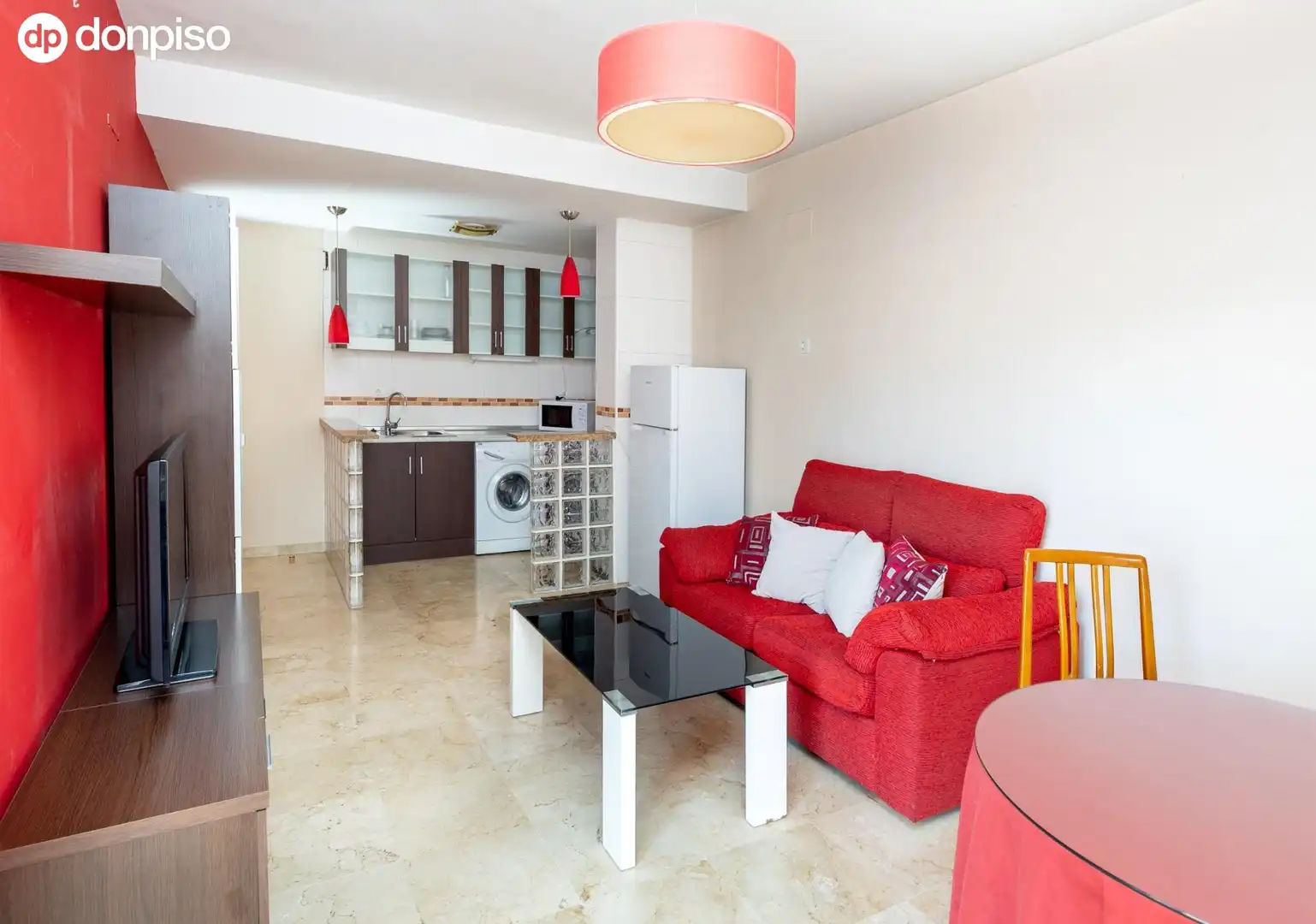 Sala de estar de Piso en venta en Armilla con Terraza, Amueblado y Balcón