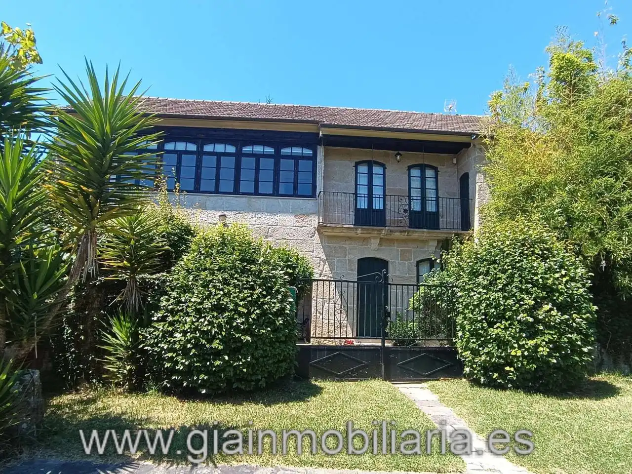 Vista exterior de Casa o chalet en venta en Mondariz con Calefacción, Jardín privado y Terraza