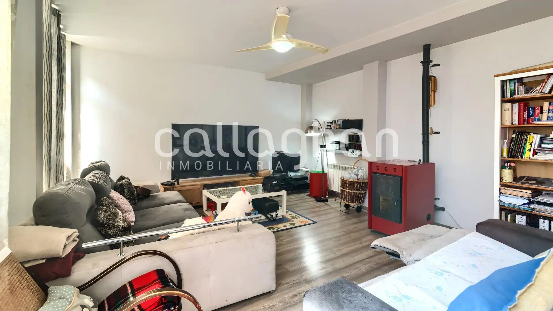 Living room of Detached homes for sale in Alzira  with Air Conditioner, Heating and Terrace