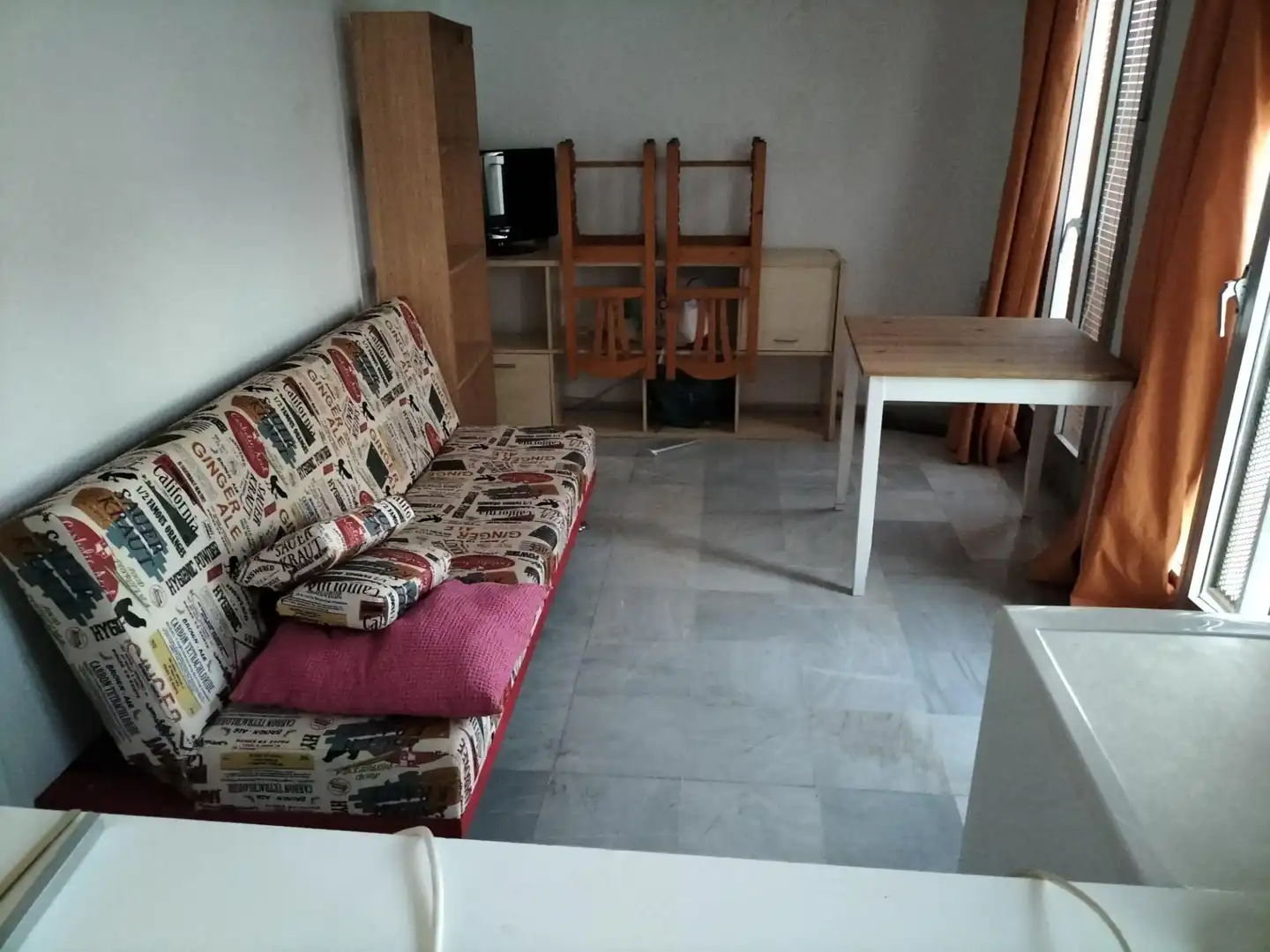 Sala de estar de Piso de alquiler en Sevilla con Amueblado y Balcón
