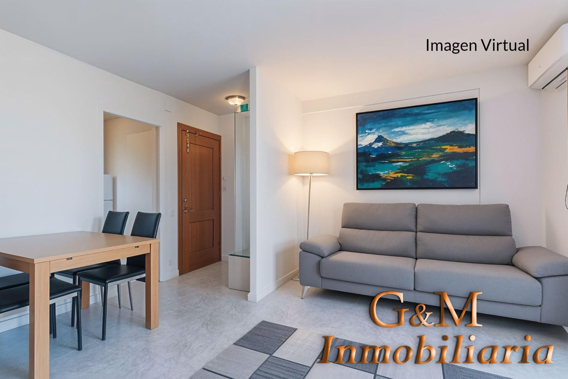 Living room of Flat for sale in Benalmádena  with Air Conditioner, Terrace and Community pool