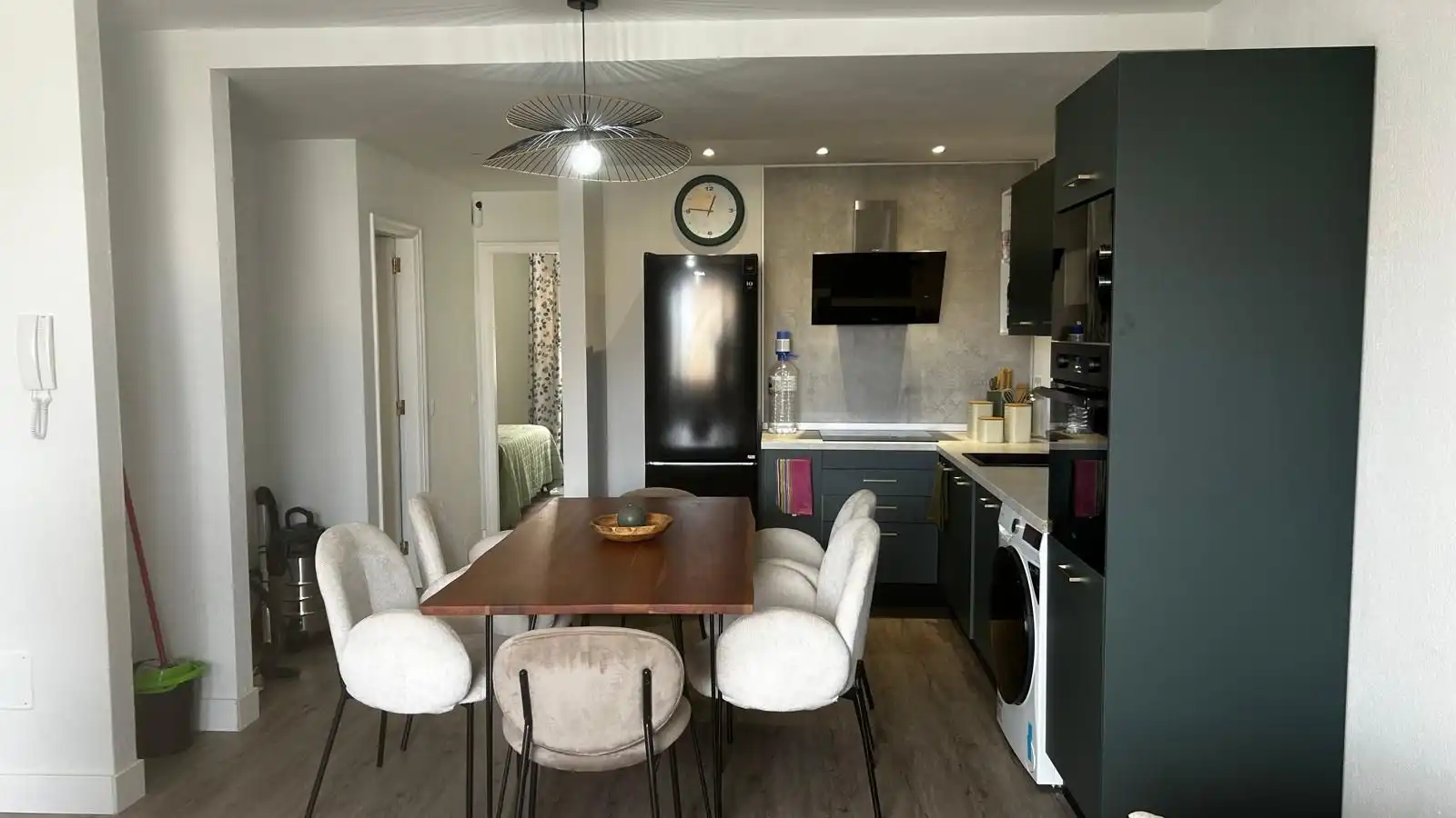 Kitchen of Flat for sale in La Oliva  with Storage room and Furnished