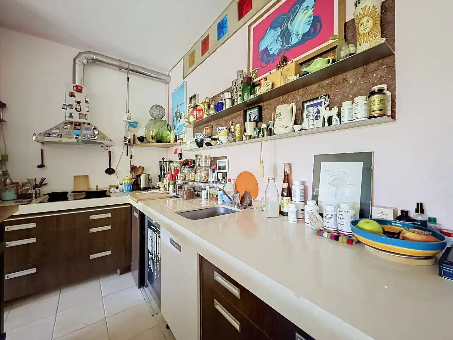 Kitchen of Flat for sale in Alella  with Air Conditioner, Heating and Terrace