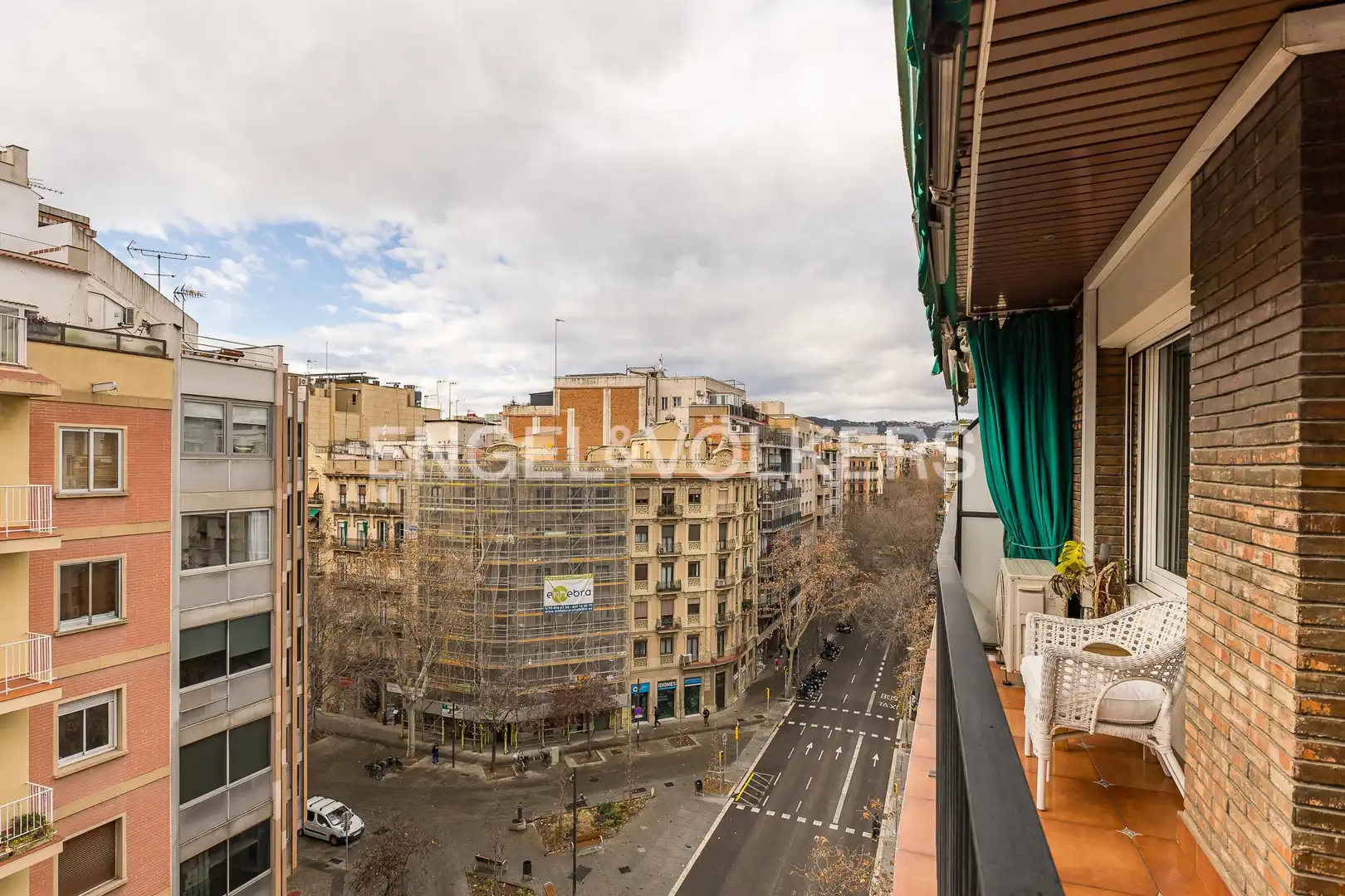 Exterior view of Flat for sale in Barcelona  with Air Conditioner, Heating and Parquet flooring