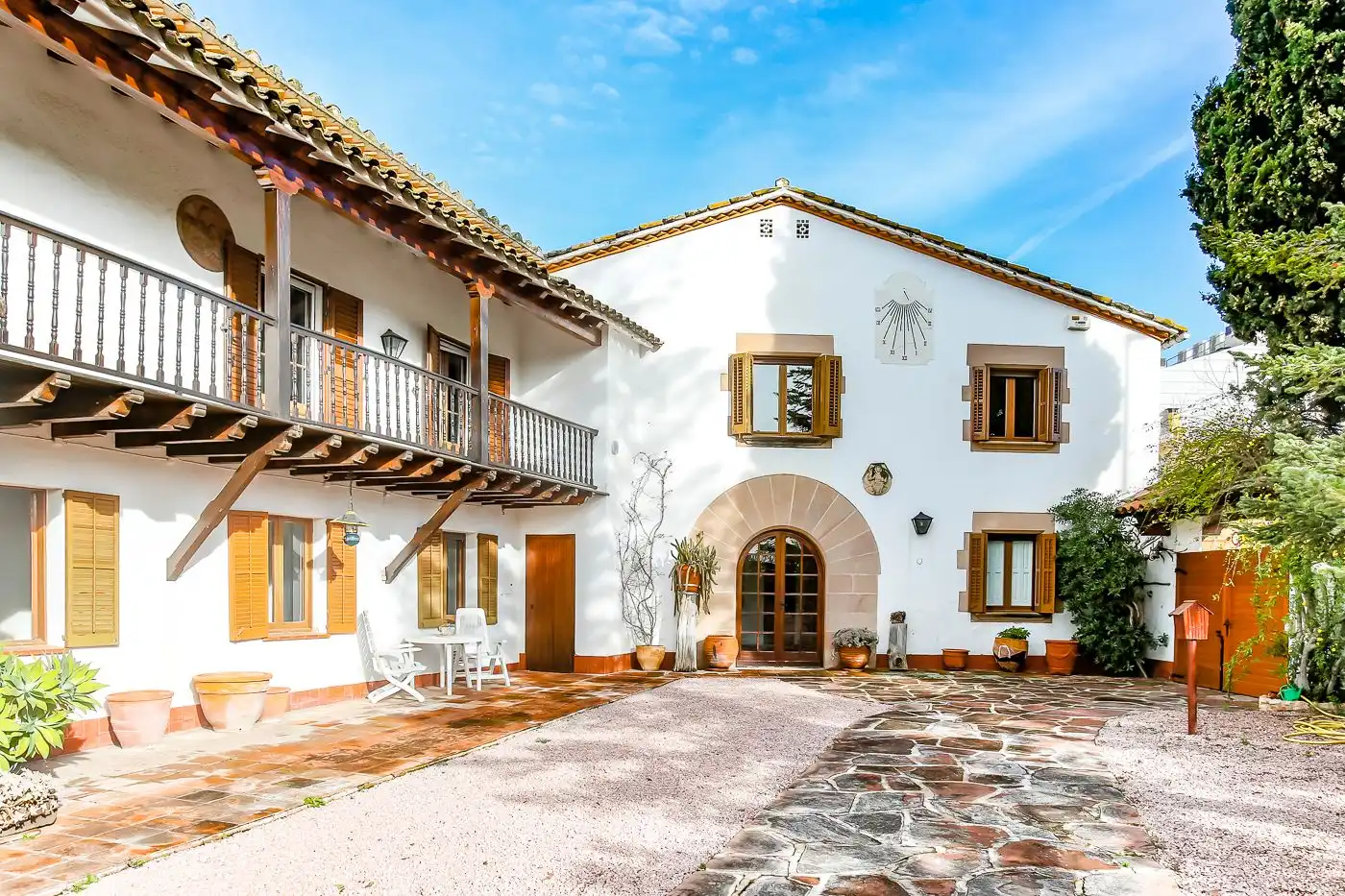 Vista exterior de Finca rústica en venda en Les Franqueses del Vallès