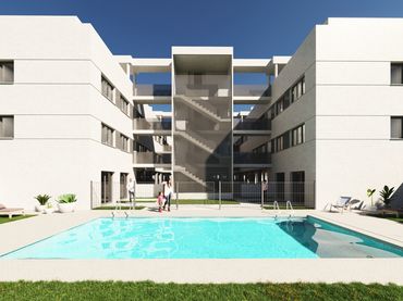 Flat with pool for sale in Villanueva de la Torre